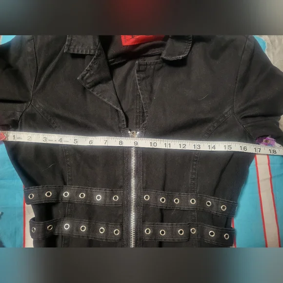 Authentic y2k vintage Tripp hot topic long coat lace up corset - Picture 10 of 14